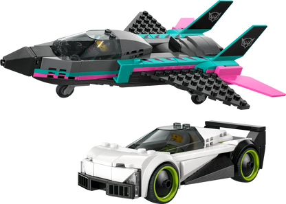 LEGO Jet vs. Car
