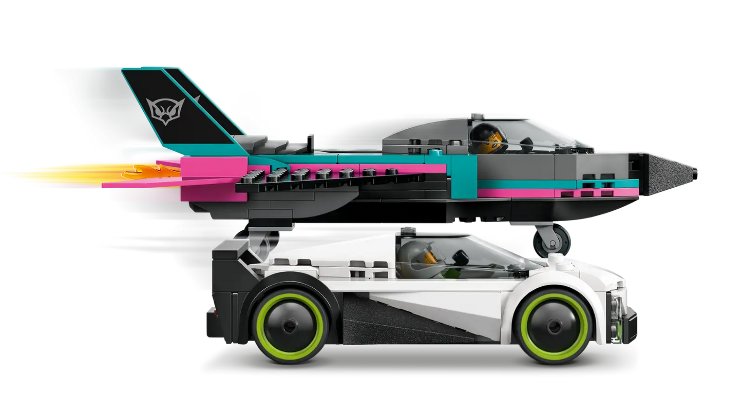 LEGO Jet vs. Car