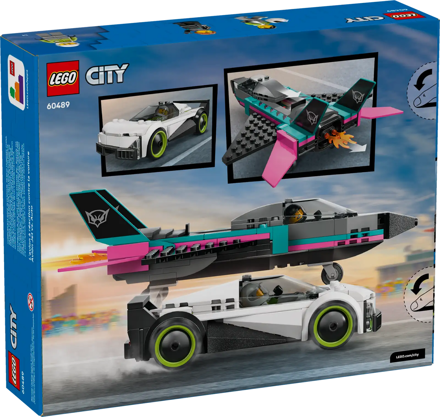 LEGO Jet vs. Car