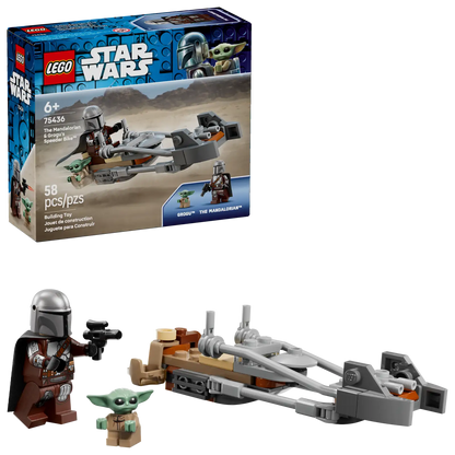 LEGO The Mandalorian and Grogu's Speeder Bike