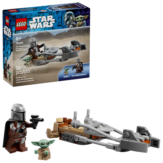 LEGO The Mandalorian and Grogu's Speeder Bike
