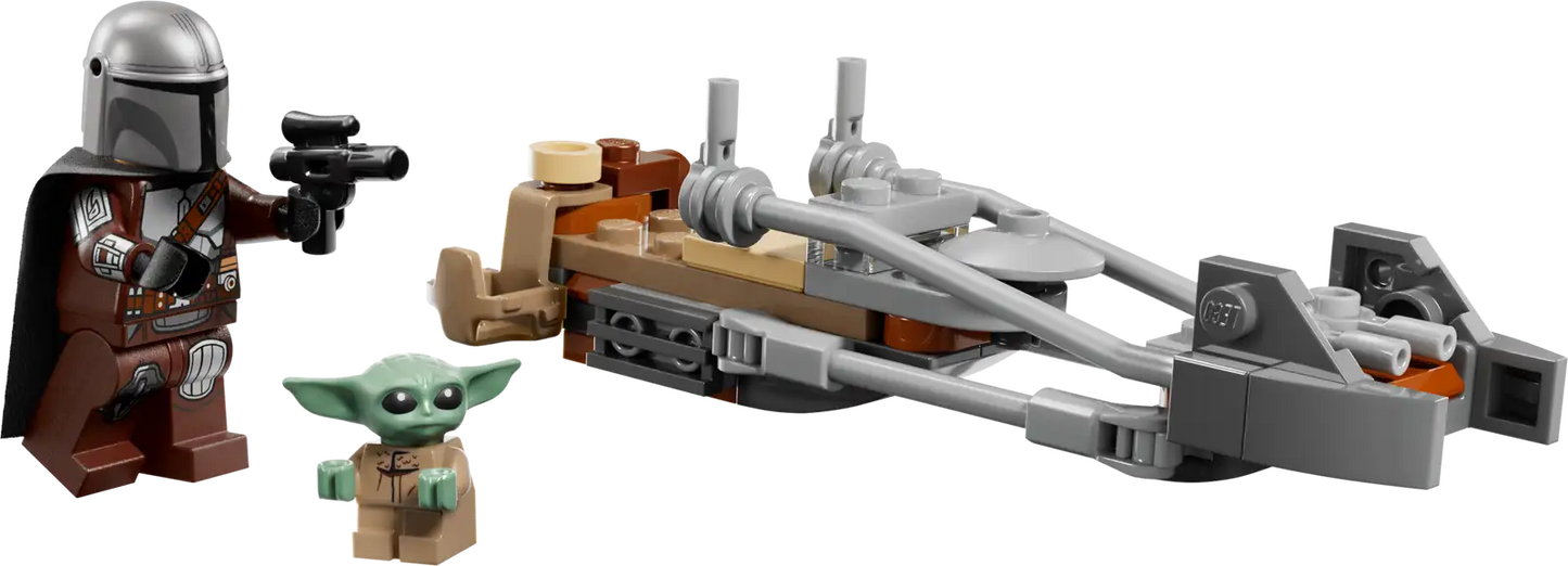 LEGO The Mandalorian and Grogu's Speeder Bike