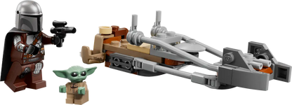 LEGO The Mandalorian and Grogu's Speeder Bike