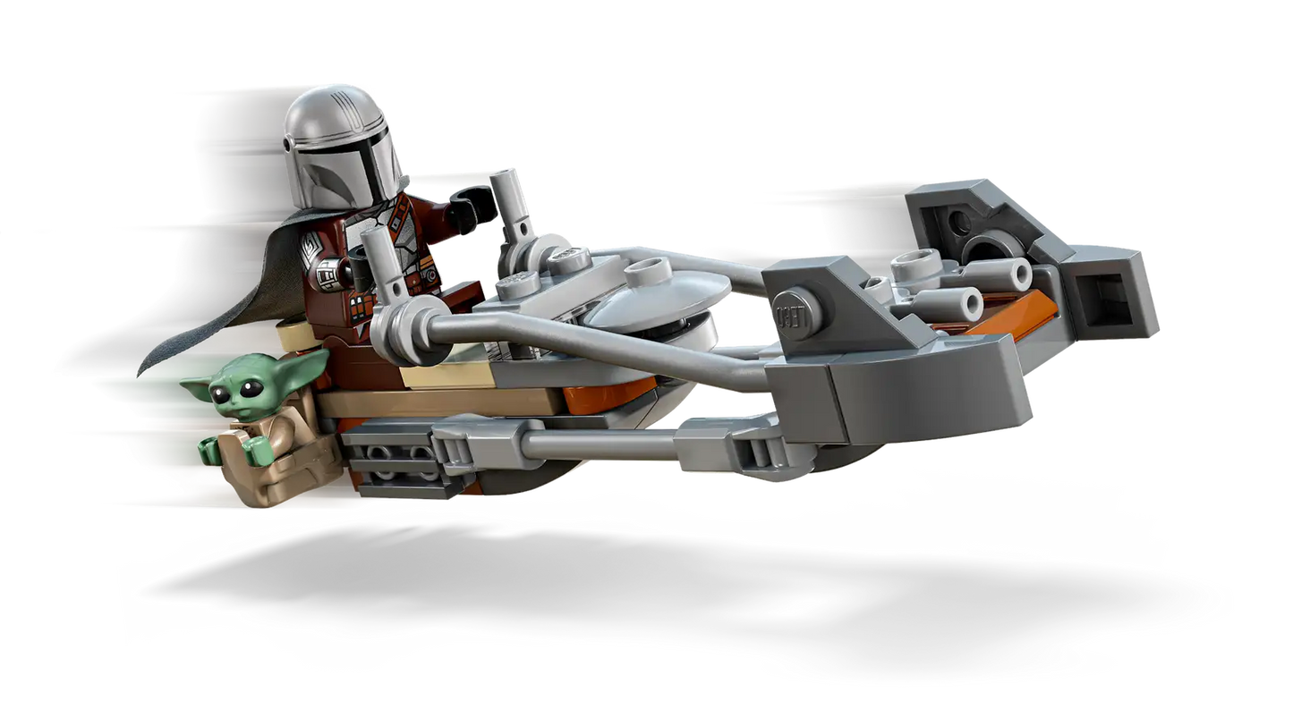 LEGO The Mandalorian and Grogu's Speeder Bike