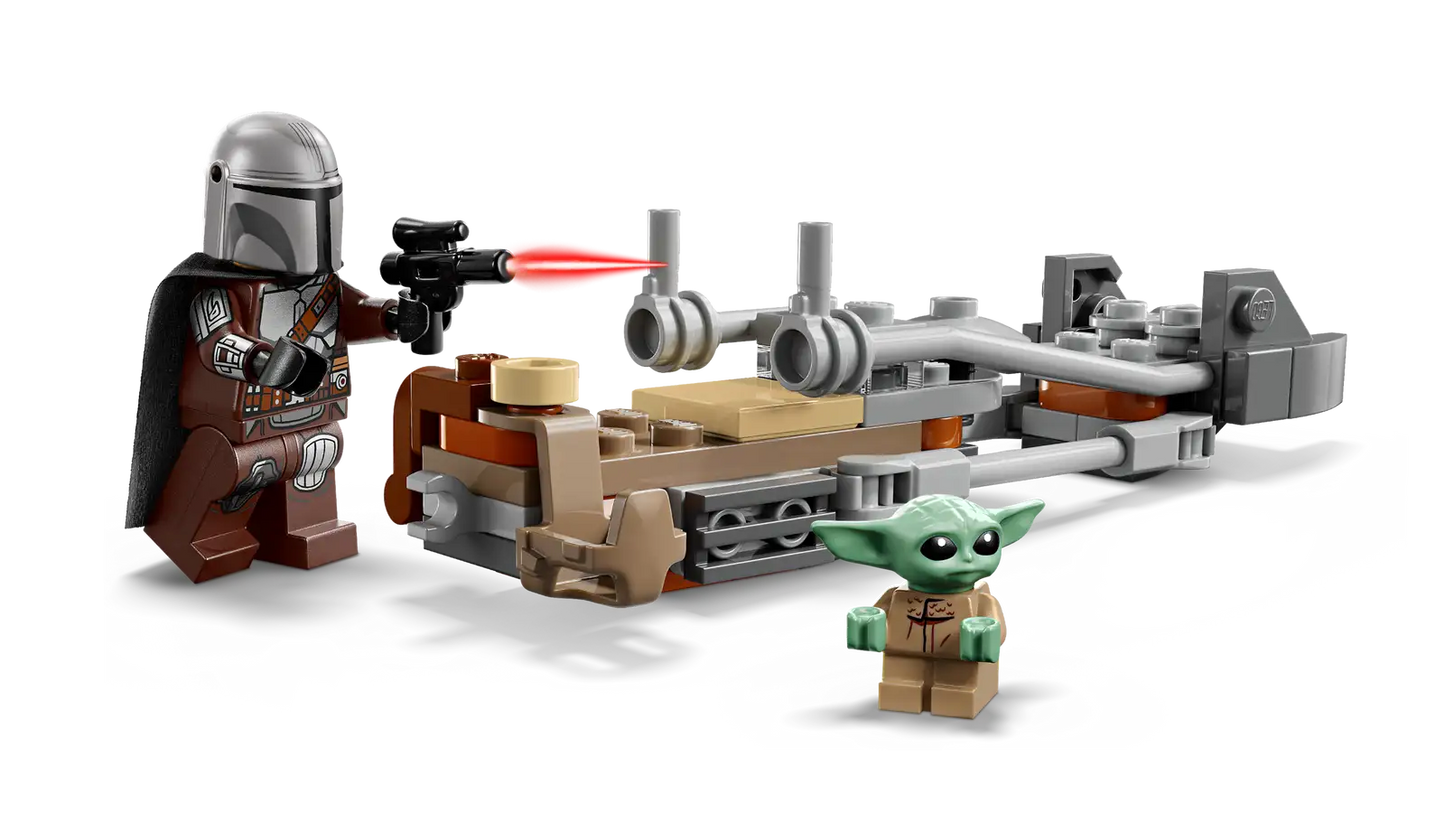 LEGO The Mandalorian and Grogu's Speeder Bike