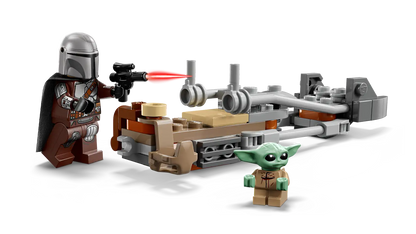 LEGO The Mandalorian and Grogu's Speeder Bike