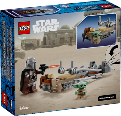 LEGO The Mandalorian and Grogu's Speeder Bike