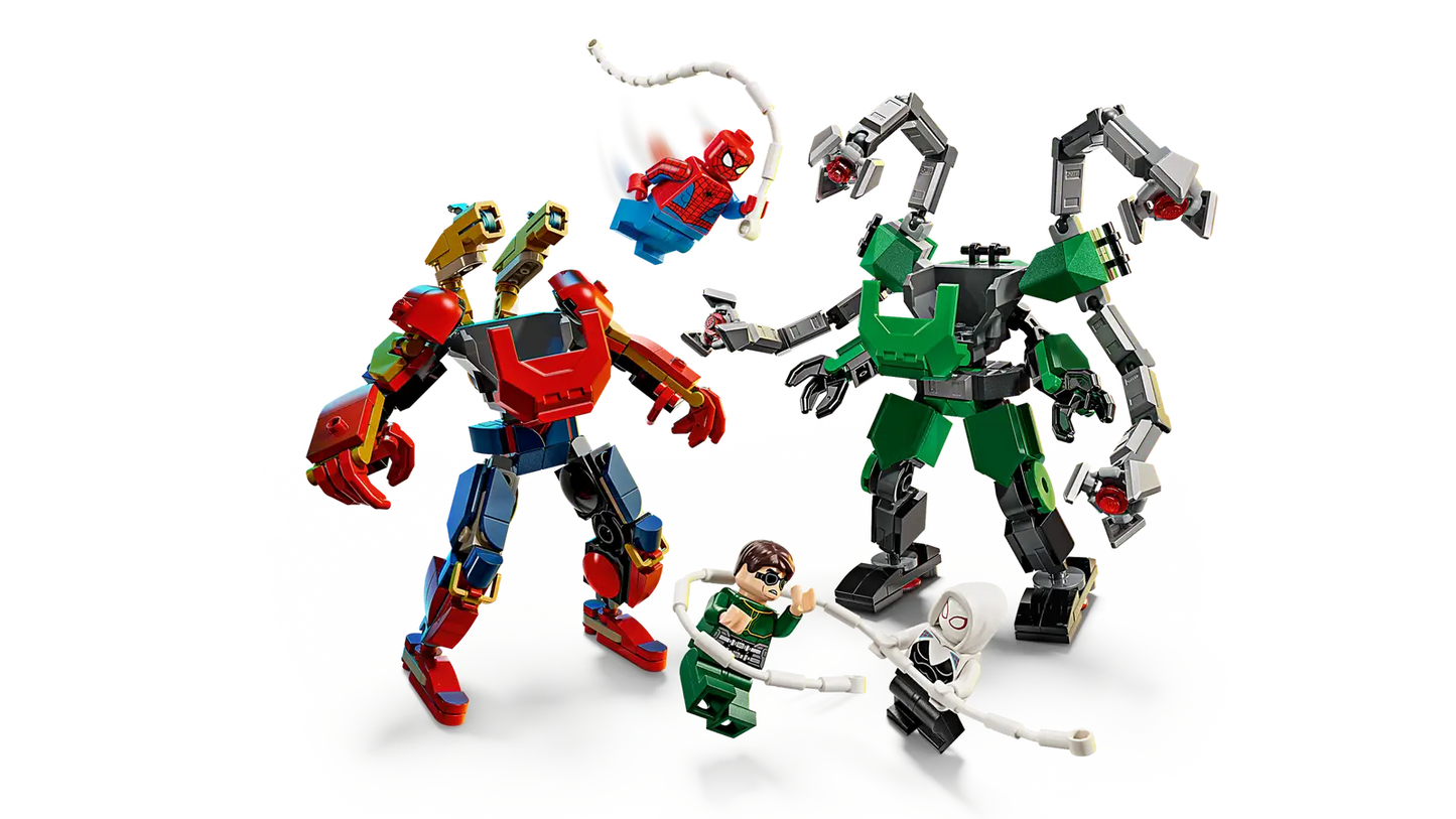 LEGO Mech Battle Spiderman vs Doc Ock