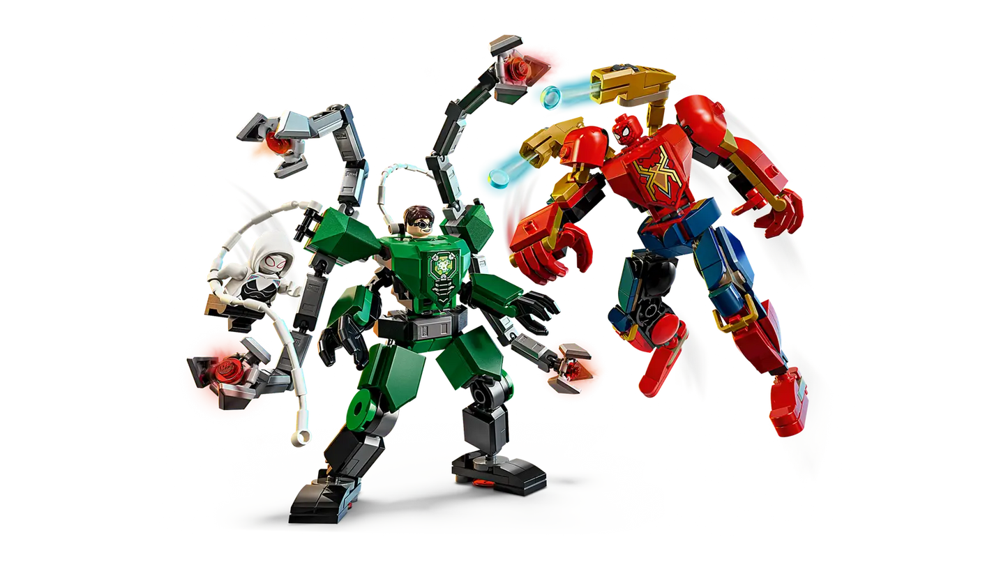 LEGO Mech Battle Spiderman vs Doc Ock