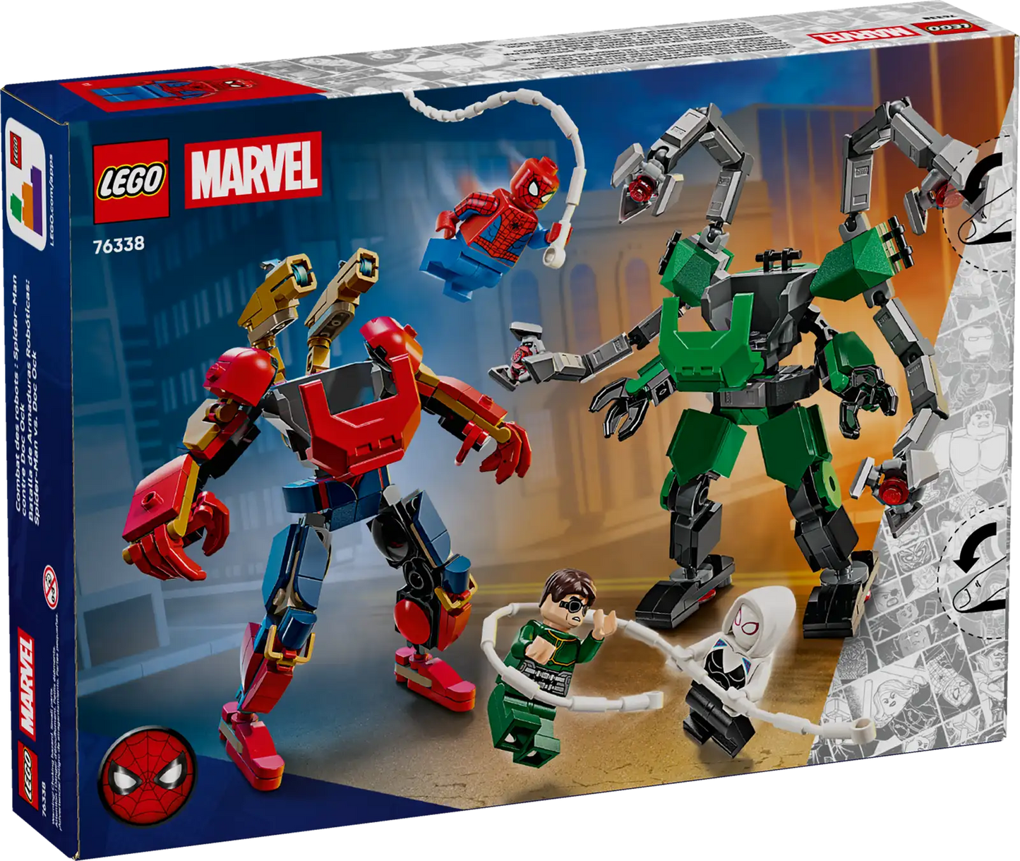 LEGO Mech Battle Spiderman vs Doc Ock