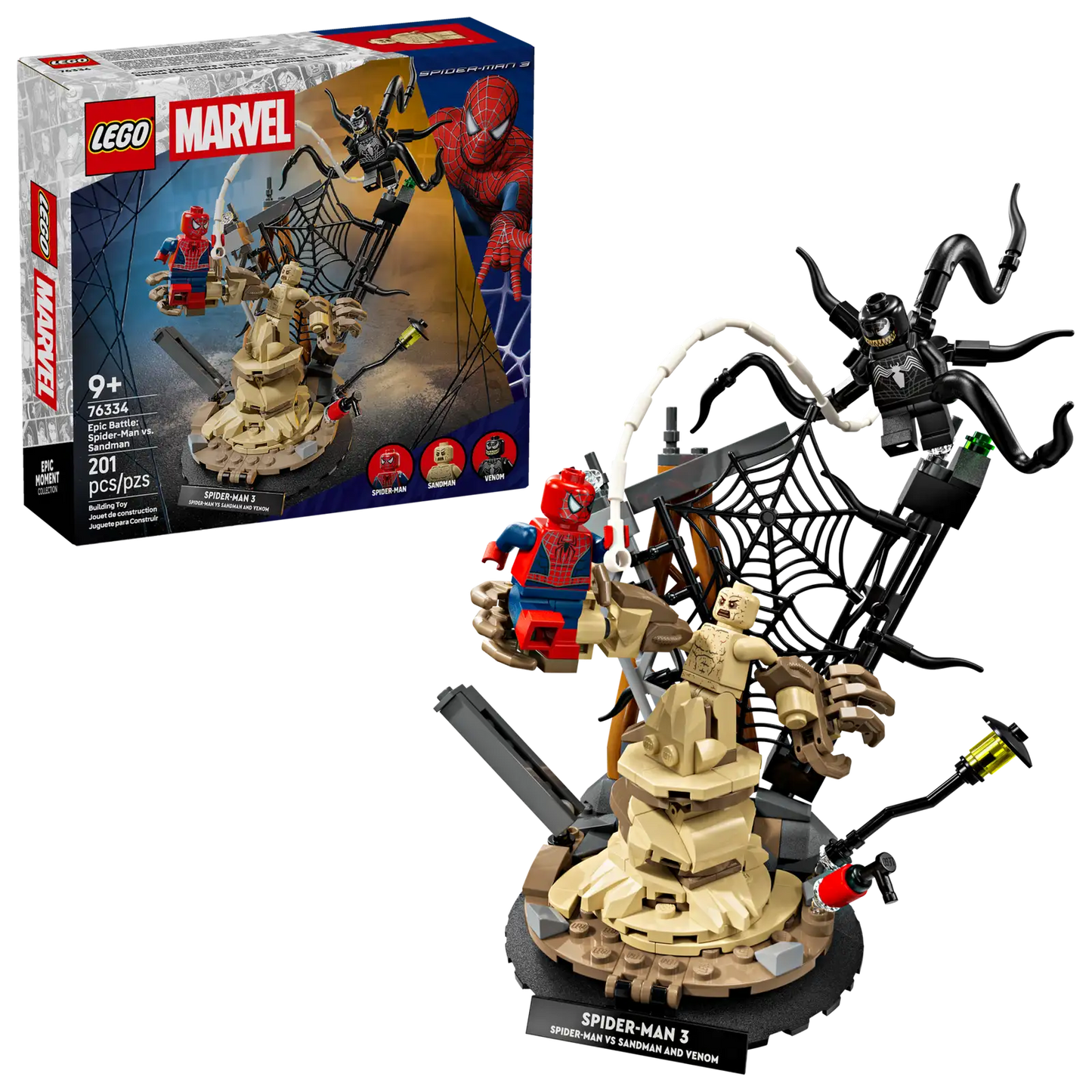 LEGO Epic Battle Spiderman vs Sandman