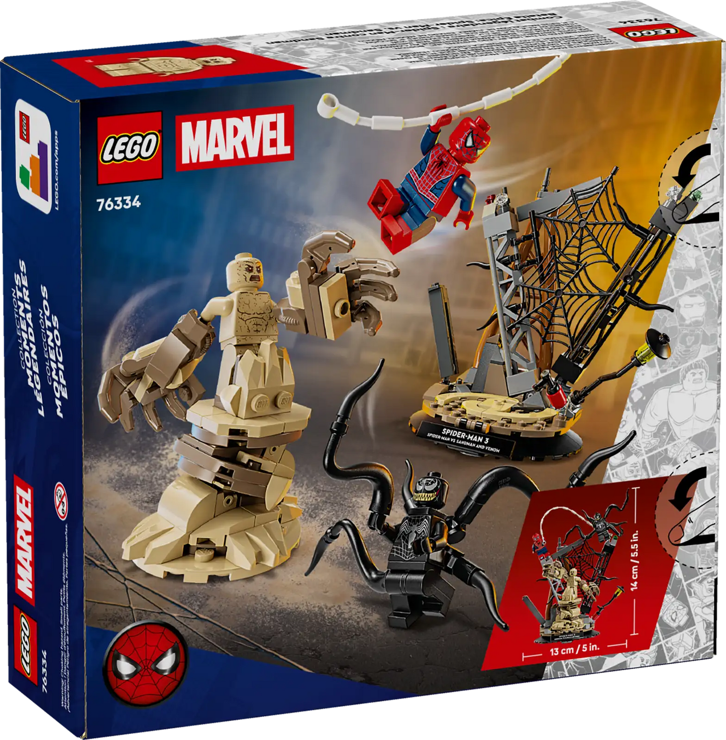 LEGO Epic Battle Spiderman vs Sandman