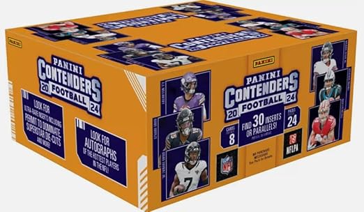 Orange Panini Contenders NFL Big Box 24 Packs
