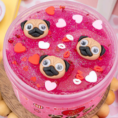 Pugs and Kisses Kawaii Slime