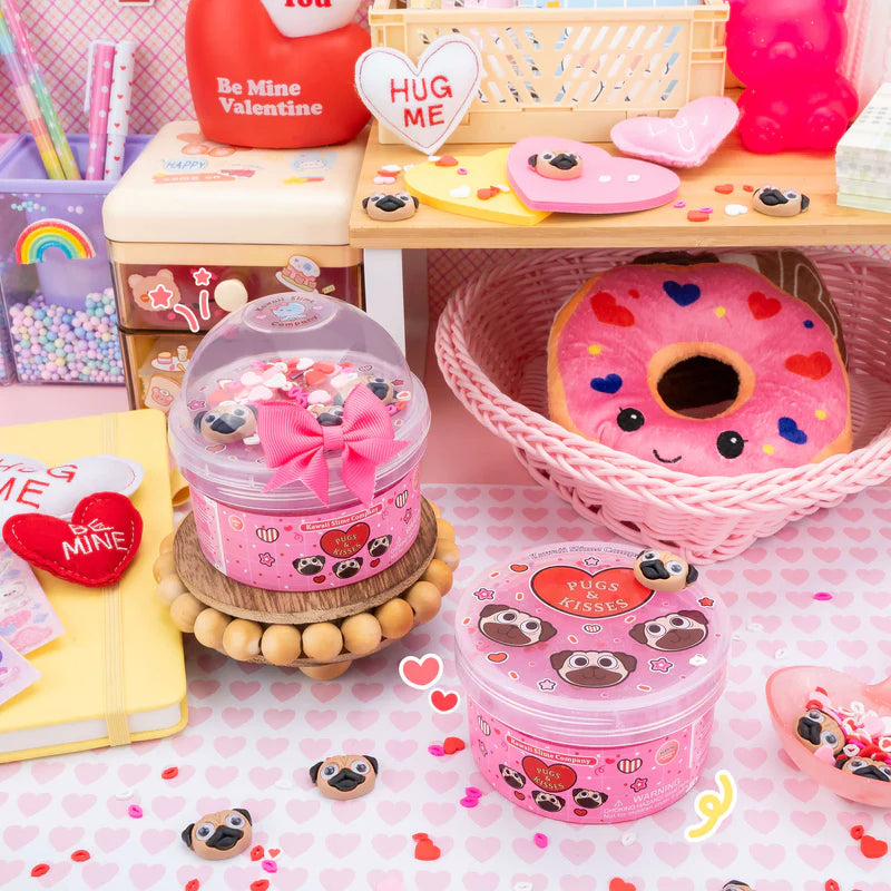 Pugs and Kisses Kawaii Slime