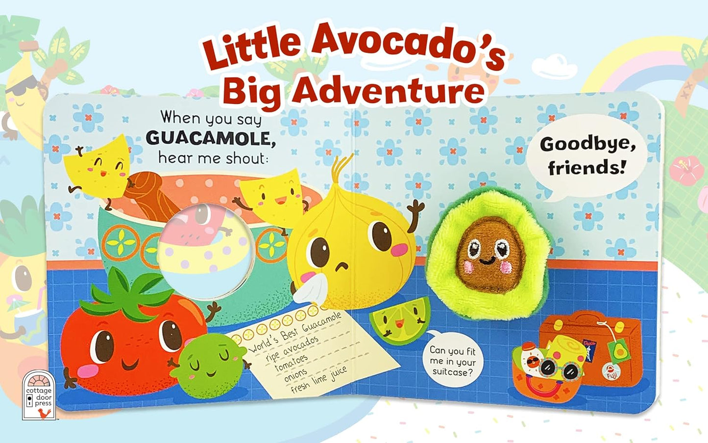 Finger Puppet Little Avocado