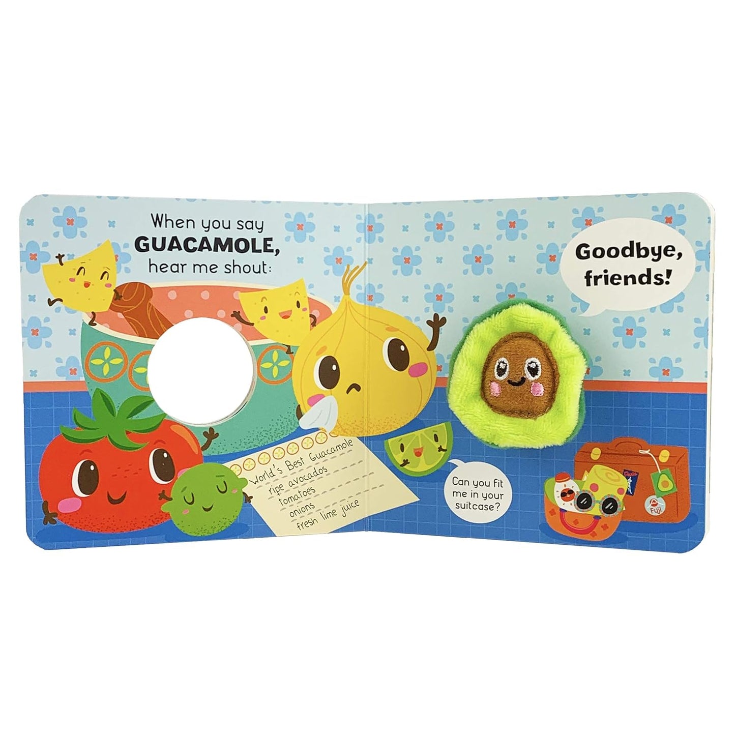 Finger Puppet Little Avocado
