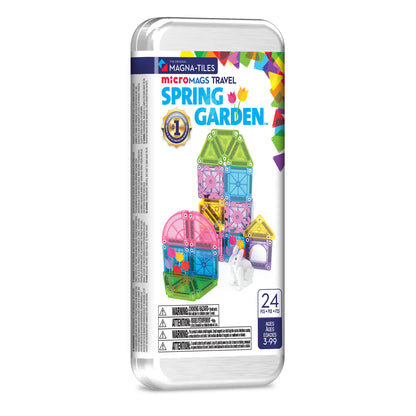 MAGNA-TILES MicroMAGS Travel Spring Garden