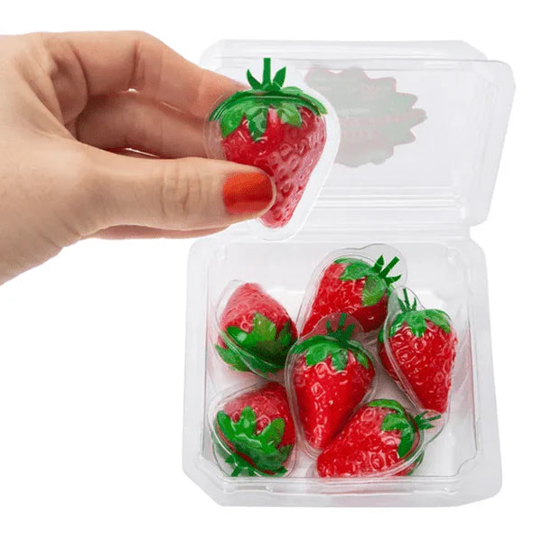Raindrops Gummy Liquid Filled Strawberries