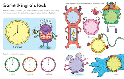 Wipe Clean Telling the Time