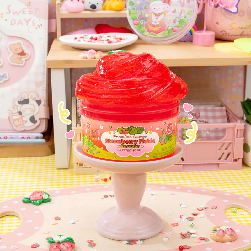 Strawberry Fields Forever Kawaii Slime
