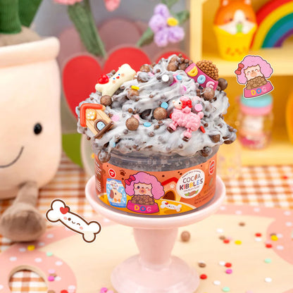 Cocoa Kibbles Crunchy Kawaii Slime