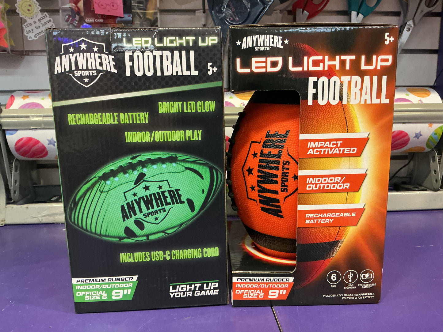 Anywhere Light up Football Green