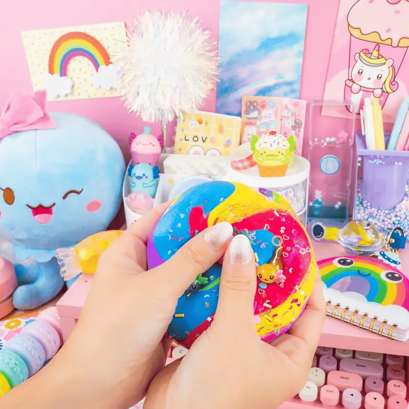 A’Lotl Friends Axolotl Kawaii Slime