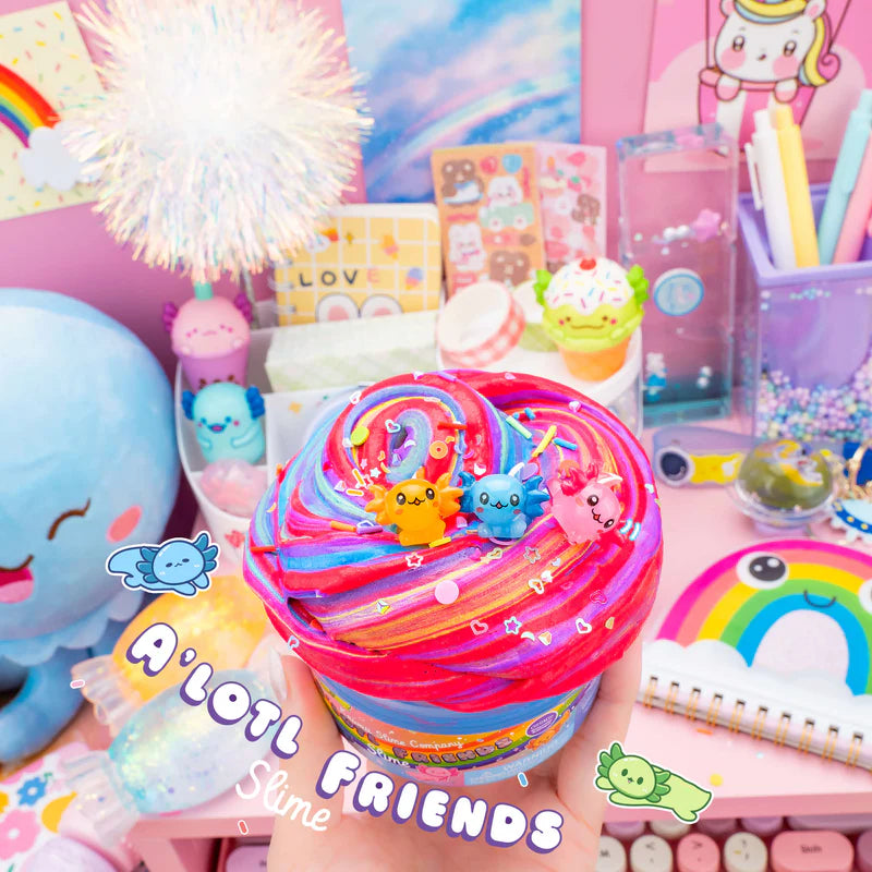 A’Lotl Friends Axolotl Kawaii Slime