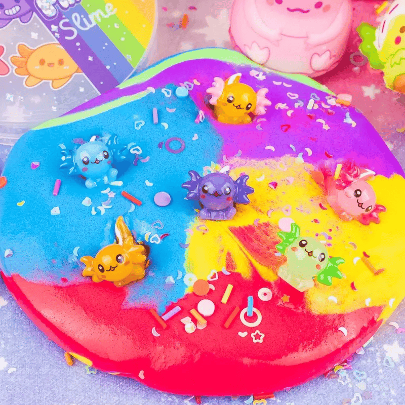 A’Lotl Friends Axolotl Kawaii Slime