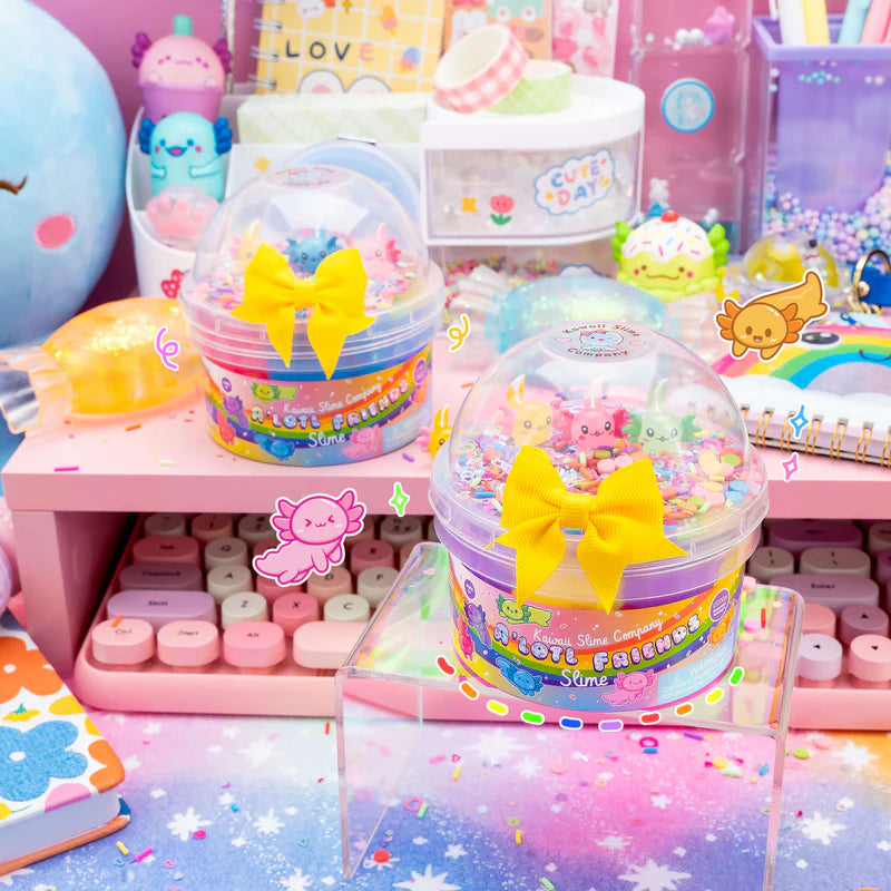 A’Lotl Friends Axolotl Kawaii Slime