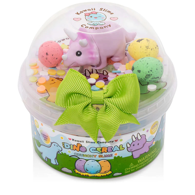 Dino Cereal Kawaii Slime