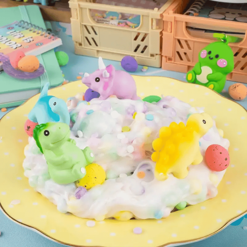 Dino Cereal Kawaii Slime