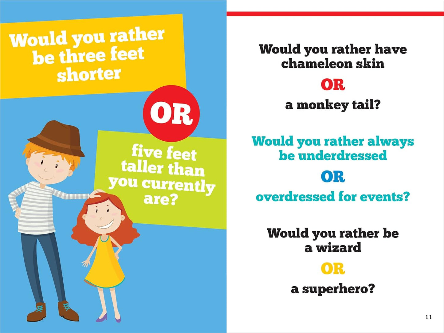 Would you Rather Pick this or that weird wacky or Downright Gross answer