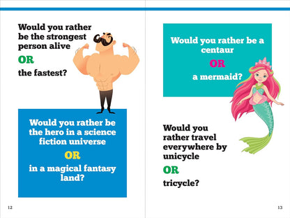 Would you Rather Pick this or that weird wacky or Downright Gross answer