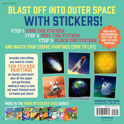 Paint Sticker Outer Space
