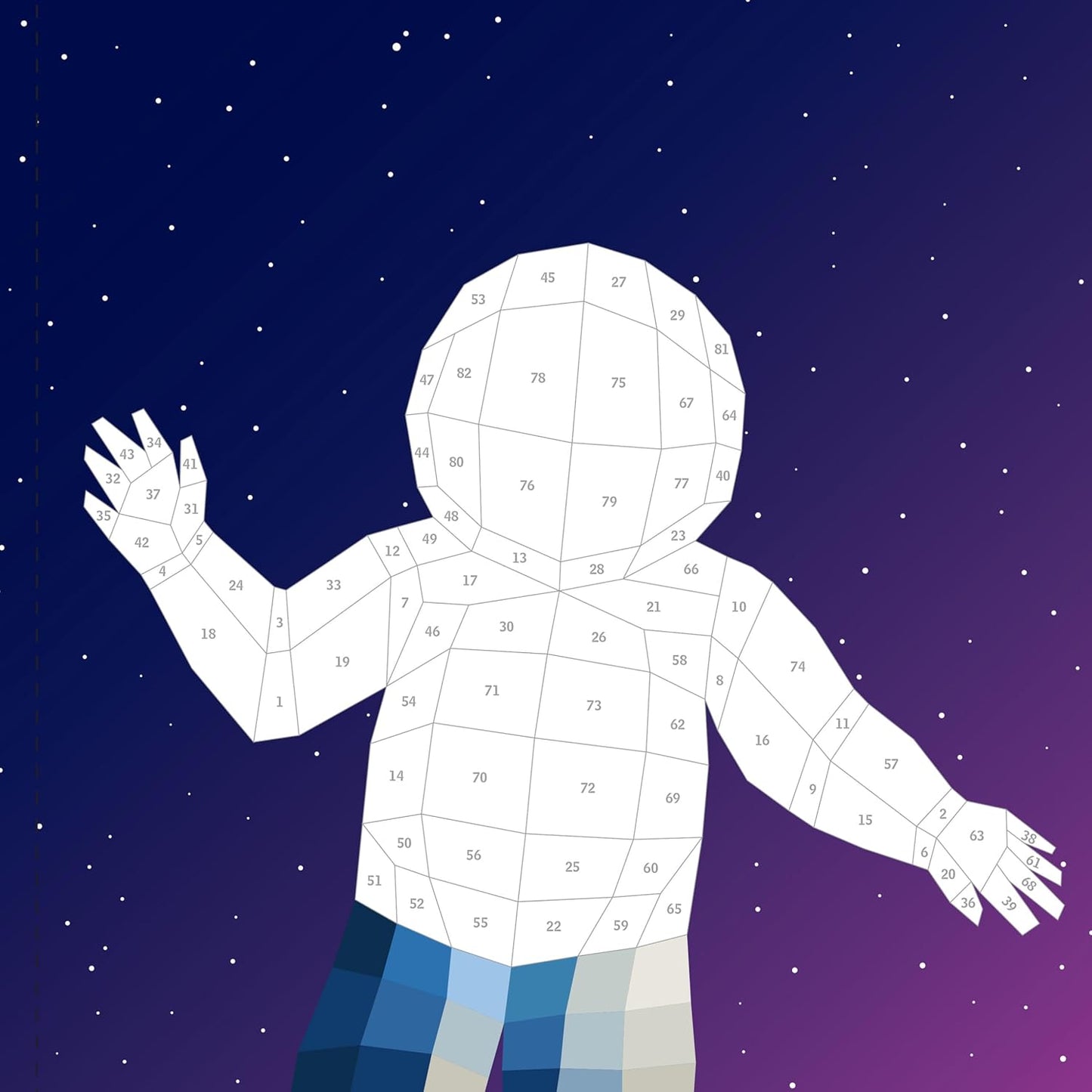 Paint Sticker Outer Space
