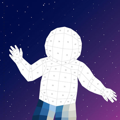 Paint Sticker Outer Space
