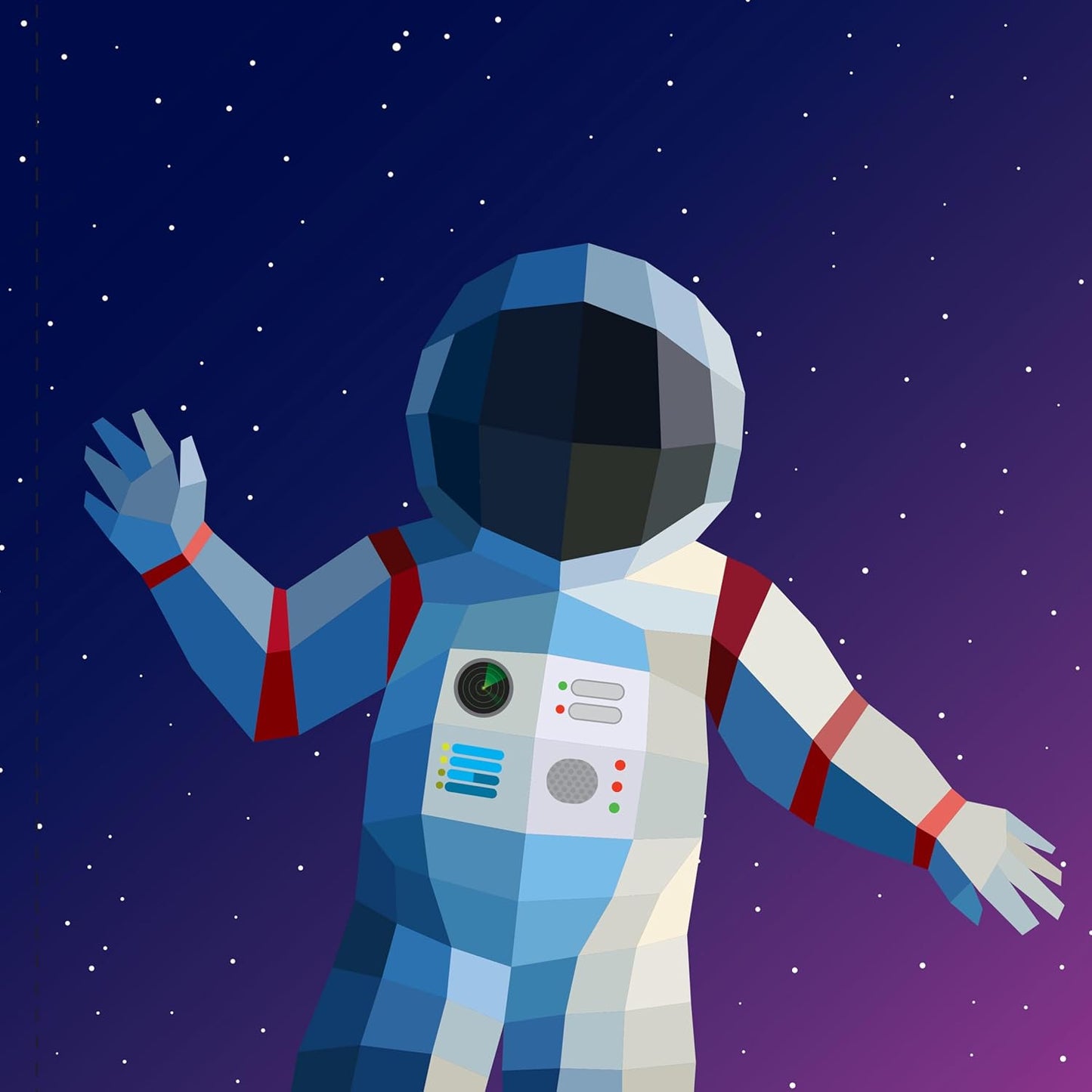 Paint Sticker Outer Space