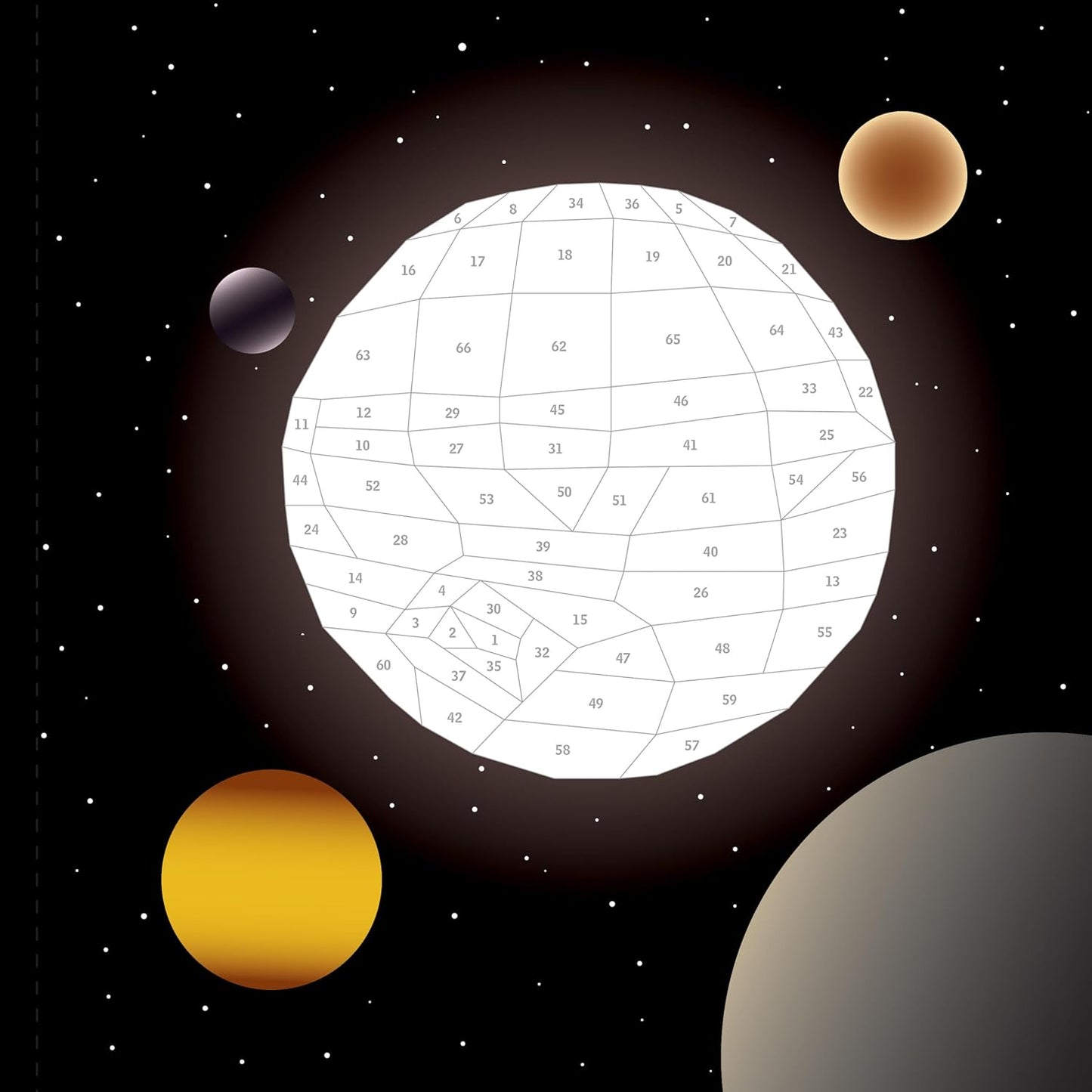 Paint Sticker Outer Space