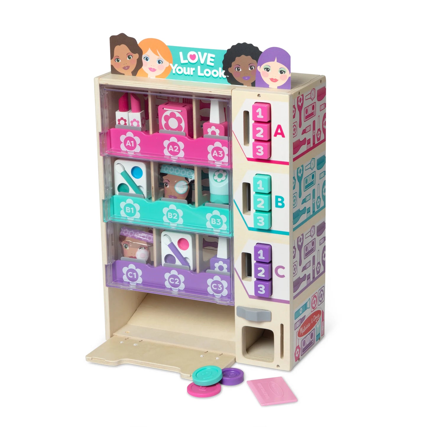 Beauty Kiosk Play Set Vending machine