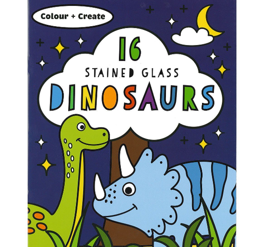 Stained Glass Dinosaurs