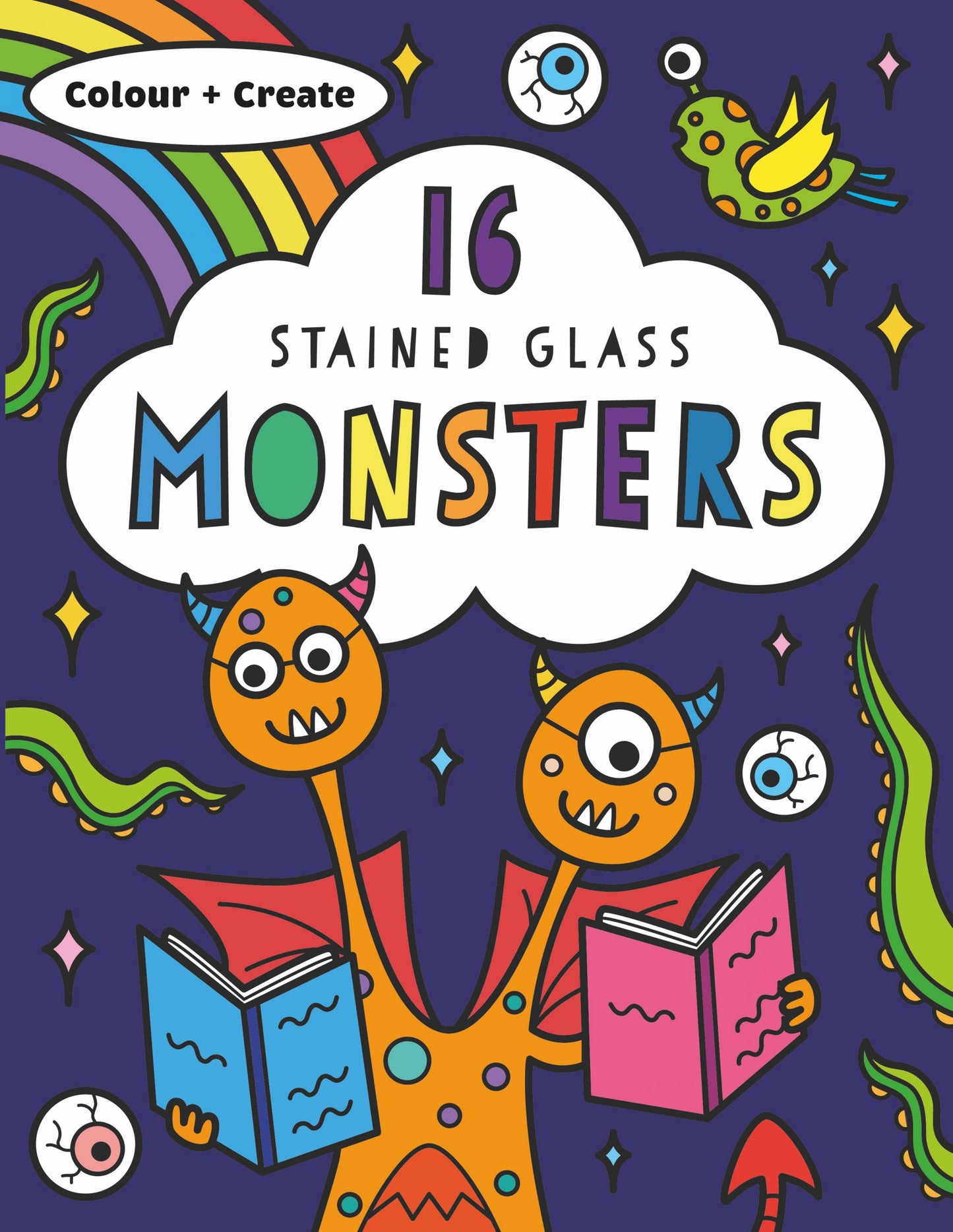X Stained Glass Monsters