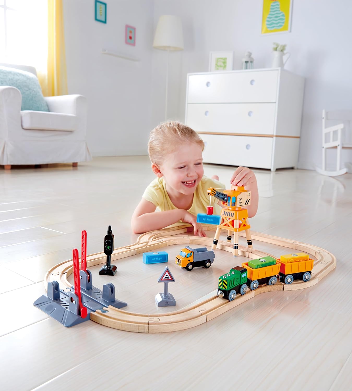 Crossing and Crane Train