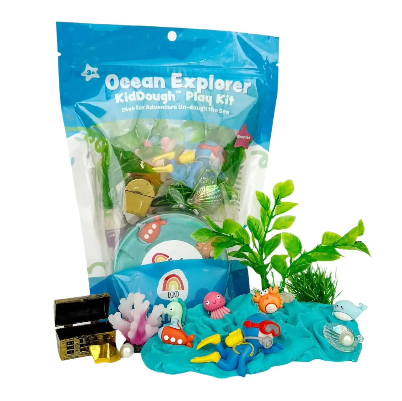 Ocean Explorer Kidough Playdough Kit