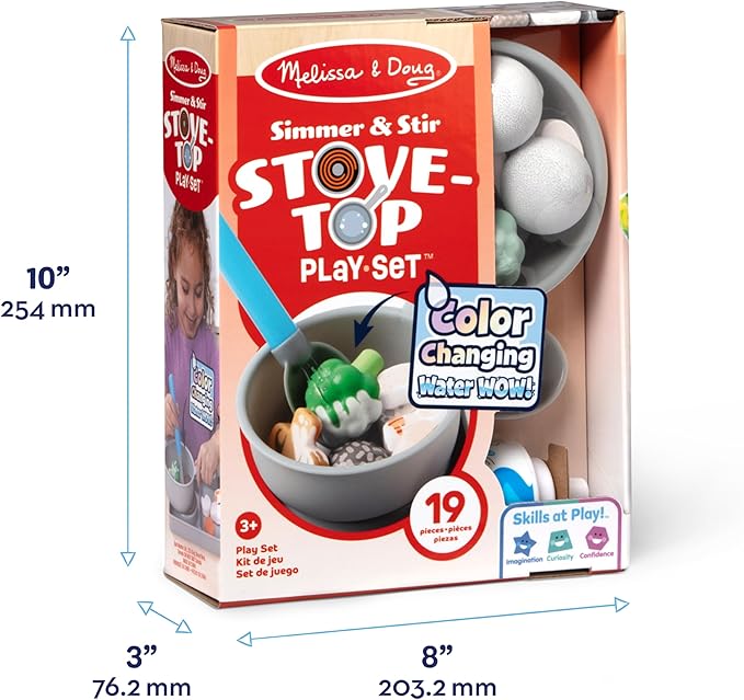 Simmer and Stir stove top play set