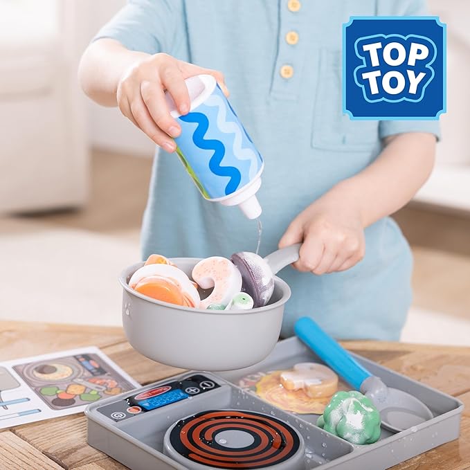 Simmer and Stir stove top play set