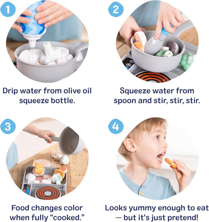 Simmer and Stir stove top play set