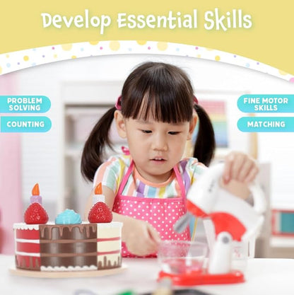 Magnetic Bake and Play Cake Set