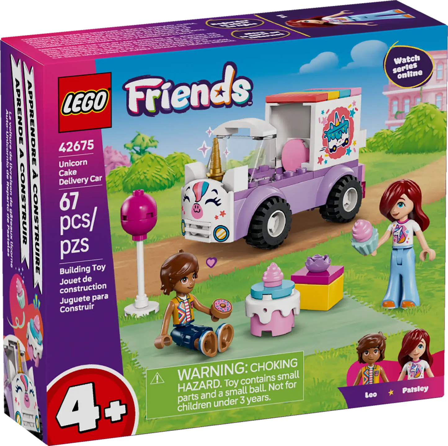 LEGO Unicorn Cake Delivery Car